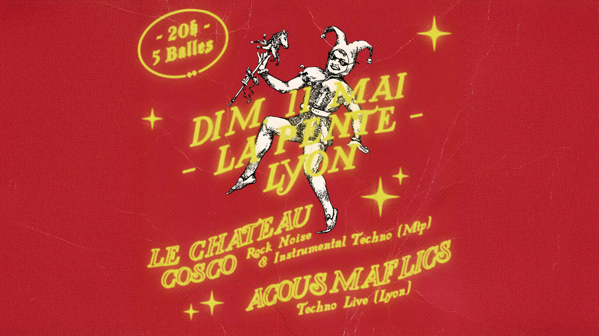 Le Chateau Cosco (Concert) & Acous Maflics (Dj Set) Cover