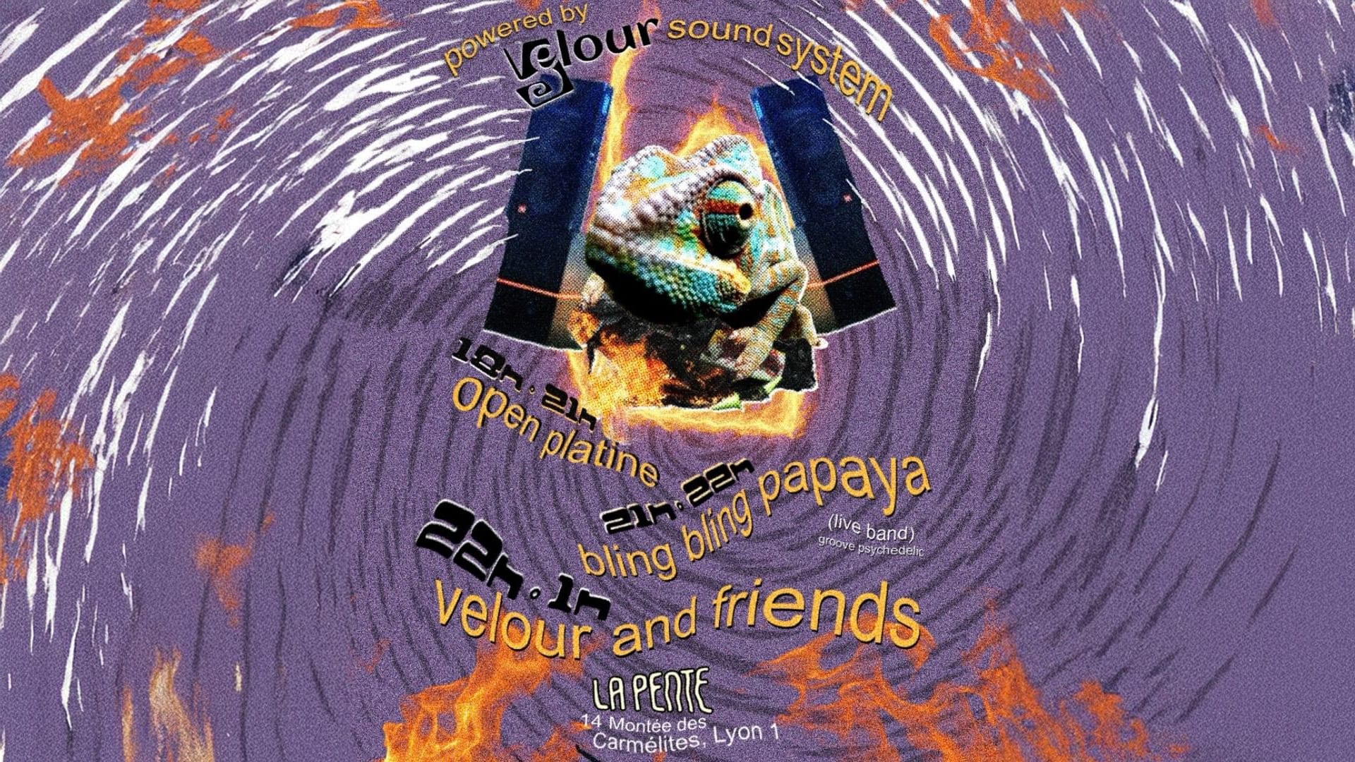 Velour : Concert, Dj Sets & Open Platines Cover