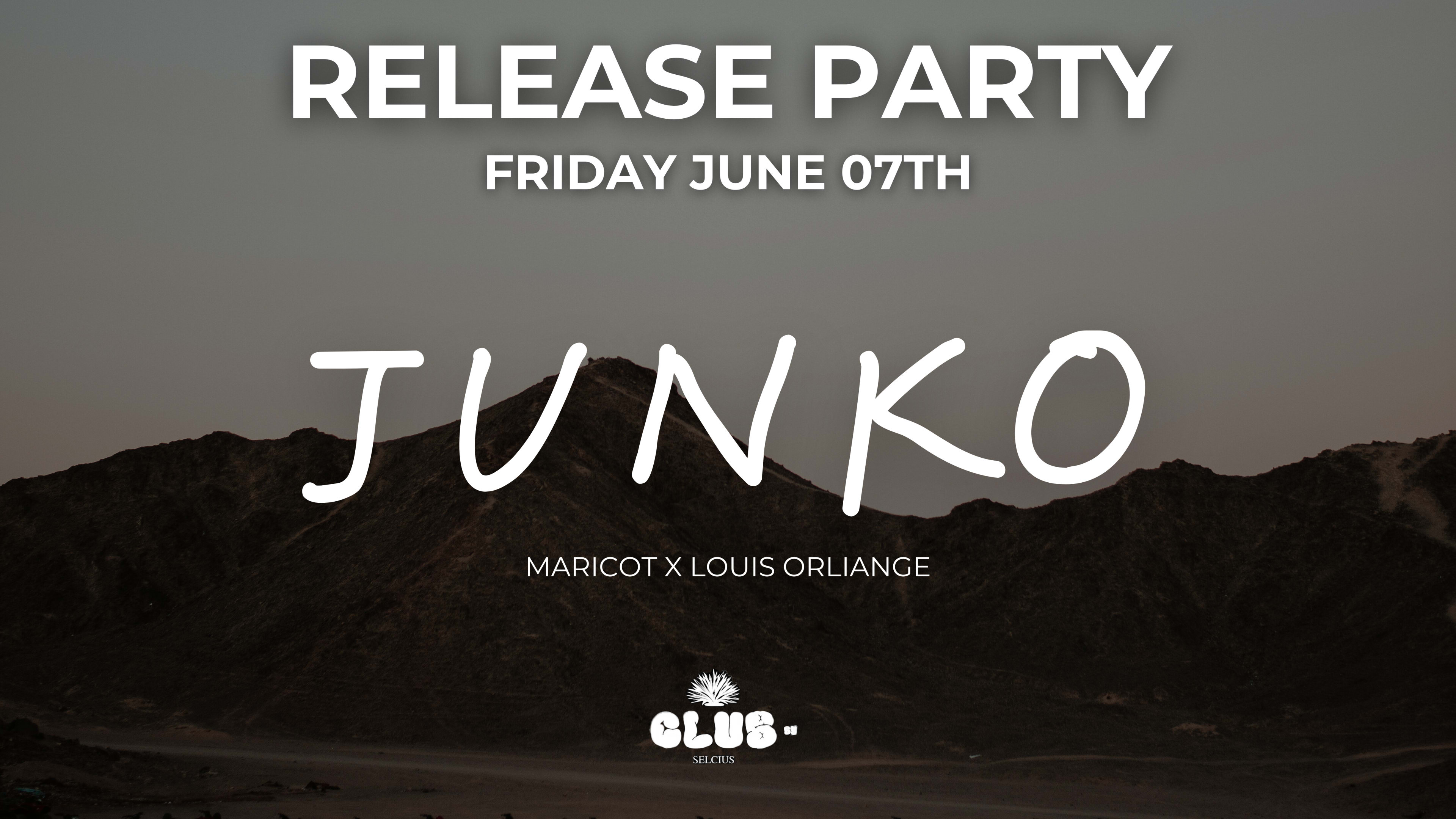 Junko Release Party - Junko X Maricot X Louis Orliange Cover