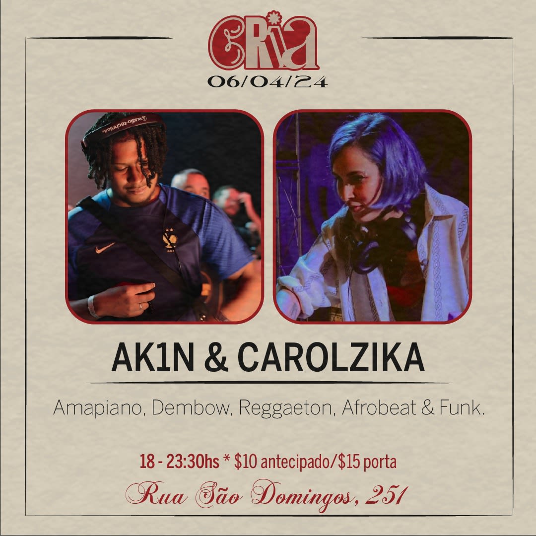 Ak1n & Carolzika No Cr1a_011 Cover
