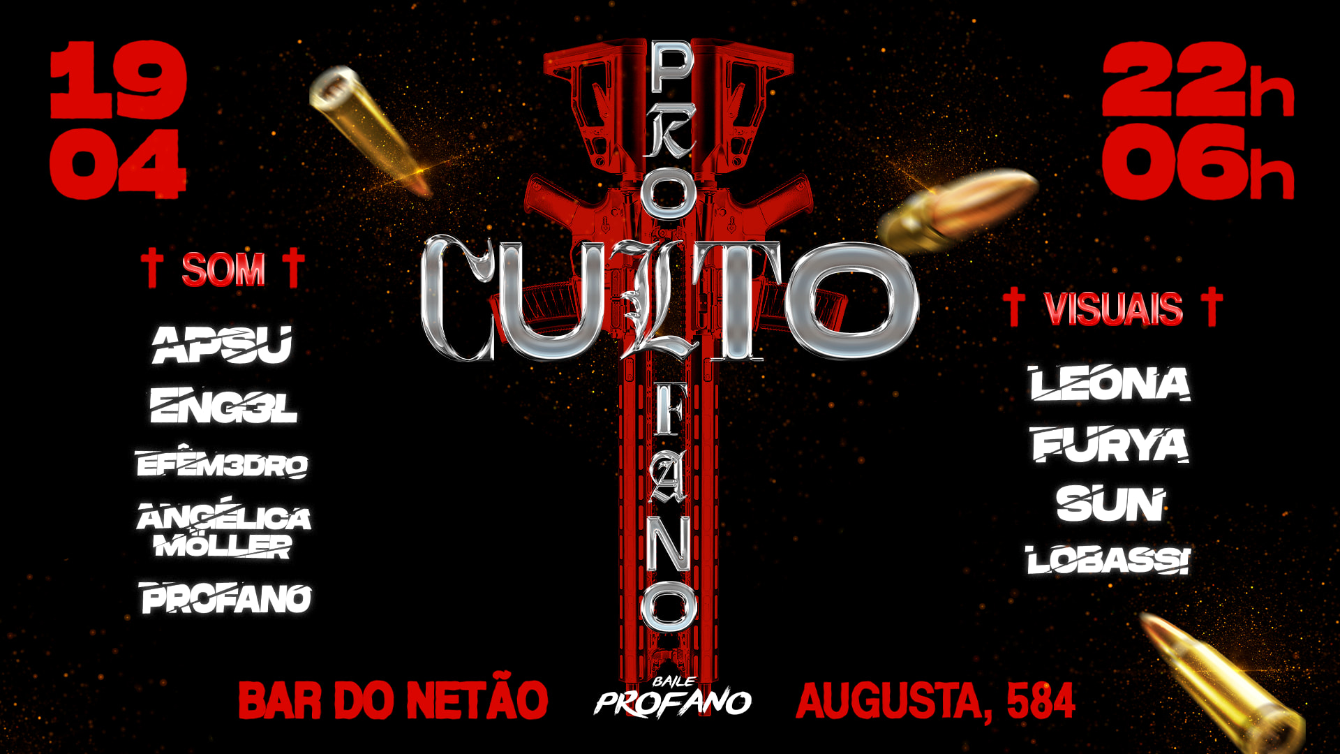 Baile Profano Em Noite De Culto Cover