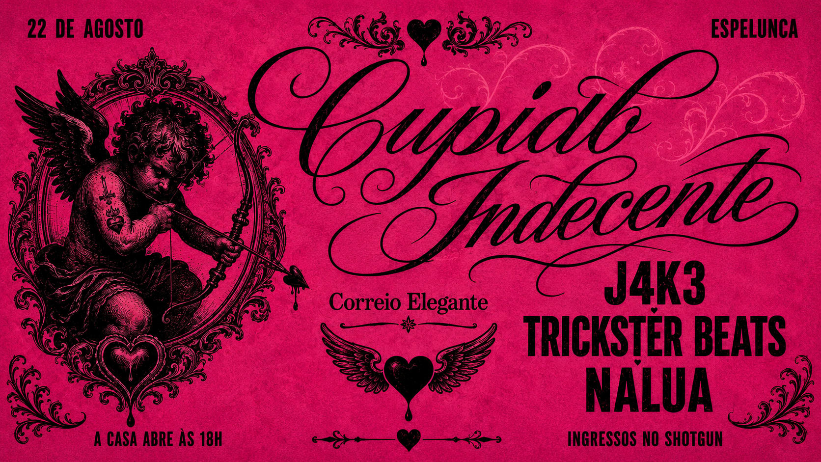 Cupido Indecente ( J4k3 + Nalua + Trickster Beats) Cover