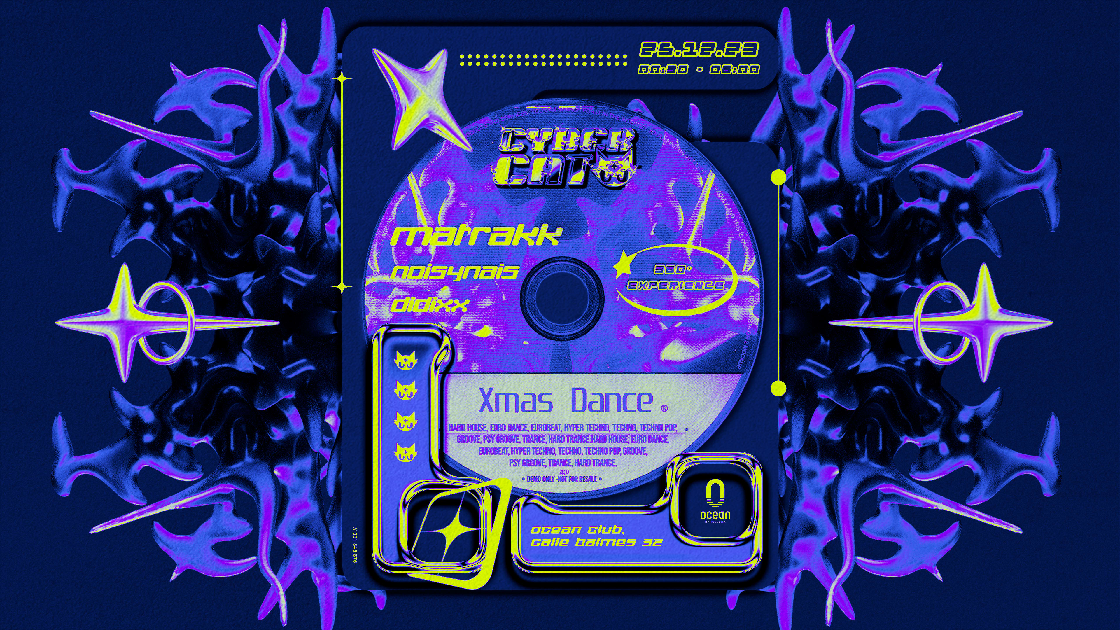 Matrakk @ Cybercat | Xmas Dance Cover