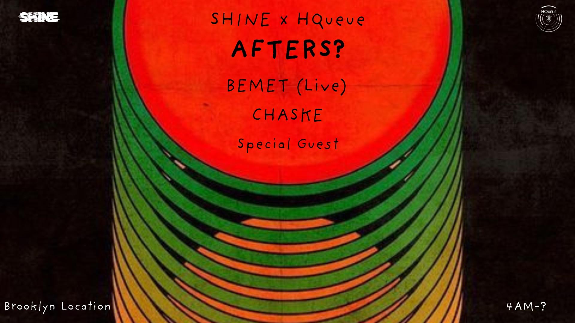 Hqueue X Shine: Afters Cover