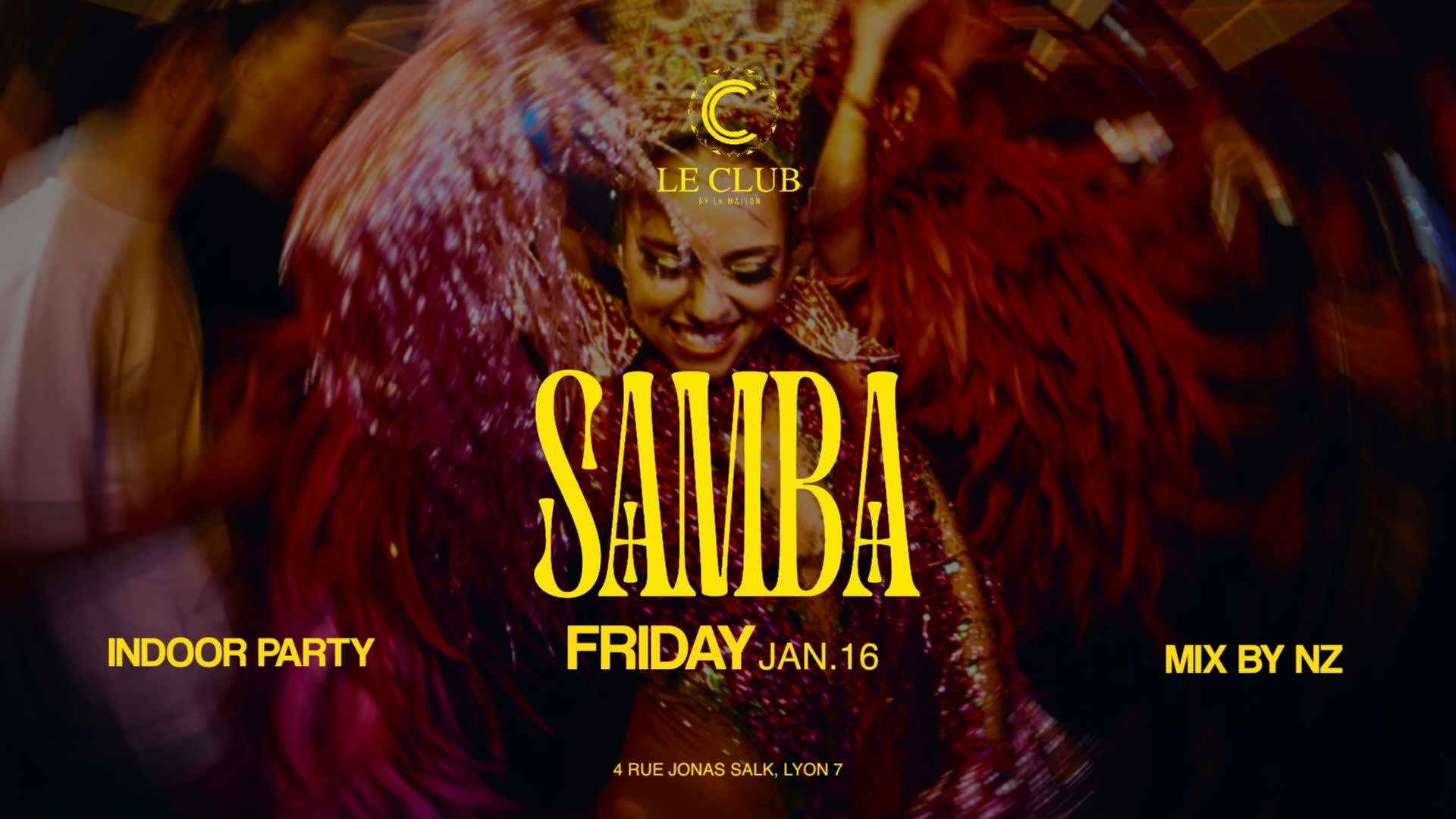 Samba Is Back - Vendredi 16 Janvier Cover