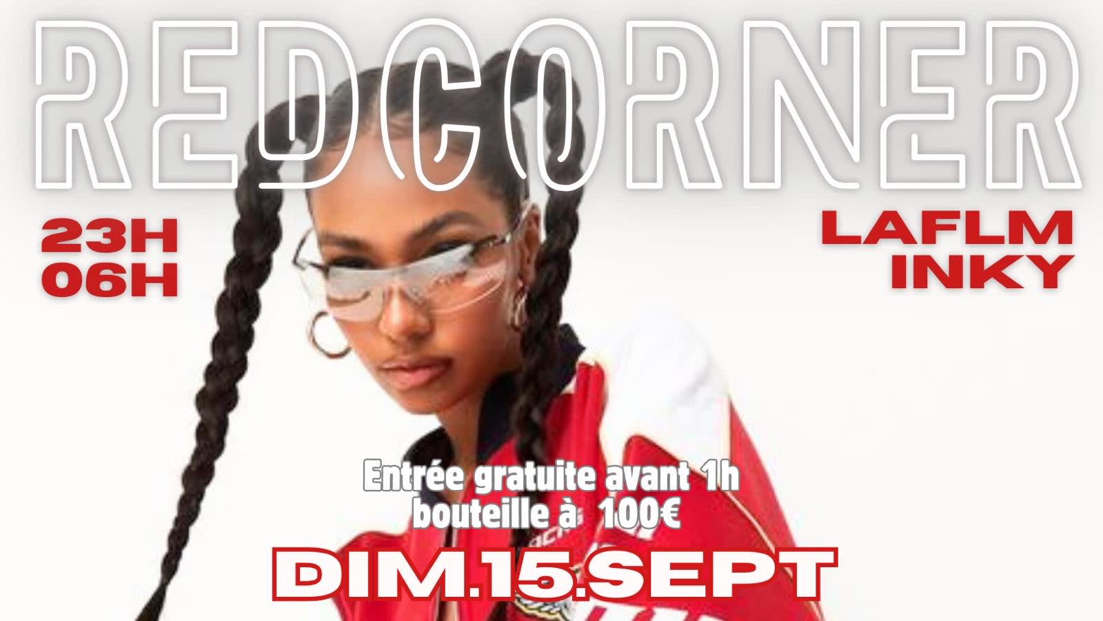 Redcorner - Dimanche 15 Septembre - Folies Pigalle Cover