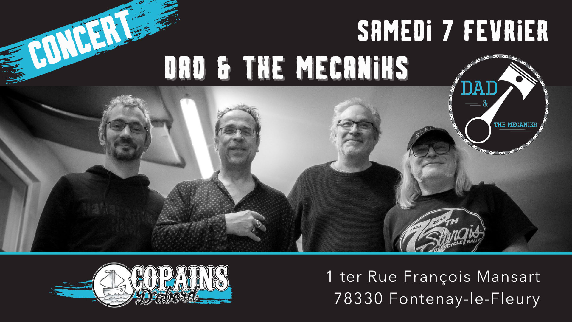 Dad & The Mecaniks Cover