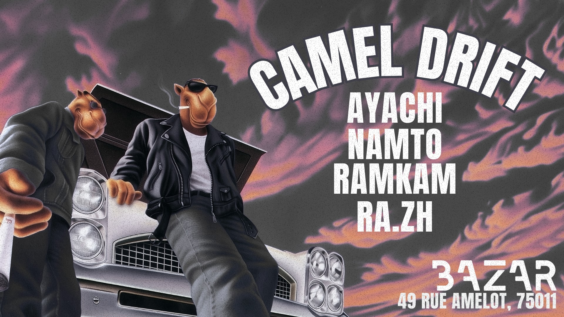 Bazar X Camel Drift Cover