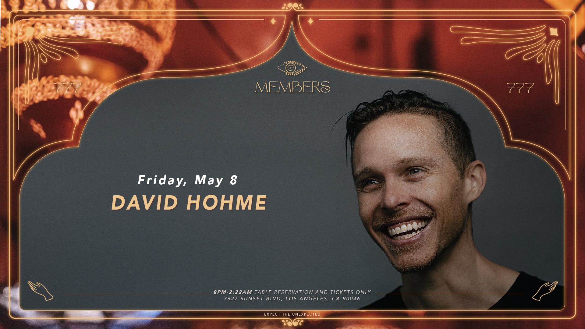 Members Presents: David Hohme Cover