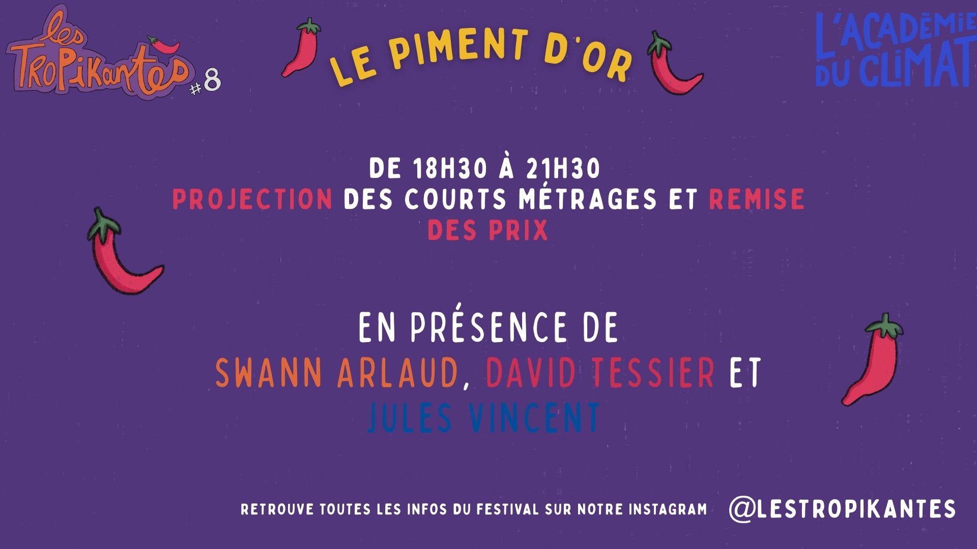 Le Piment D'or - Projection Cover