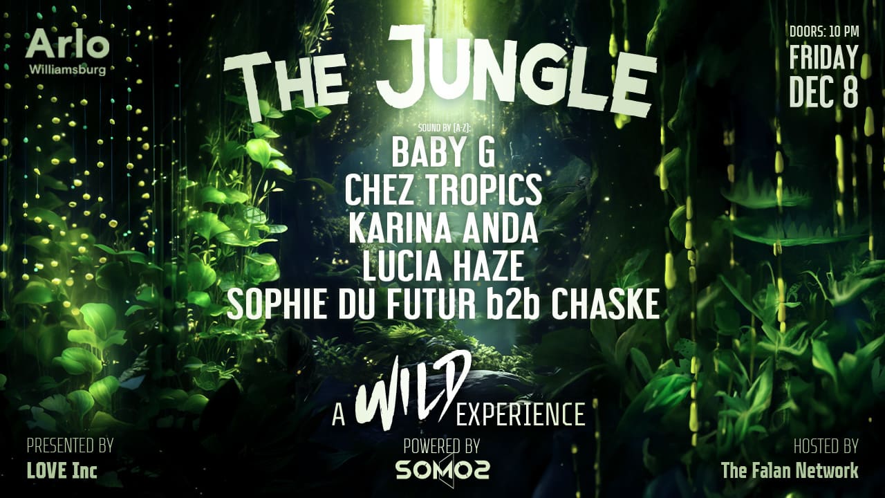 The Jungle: By Love Inc & Somos @Arlo Williamsburg Cover