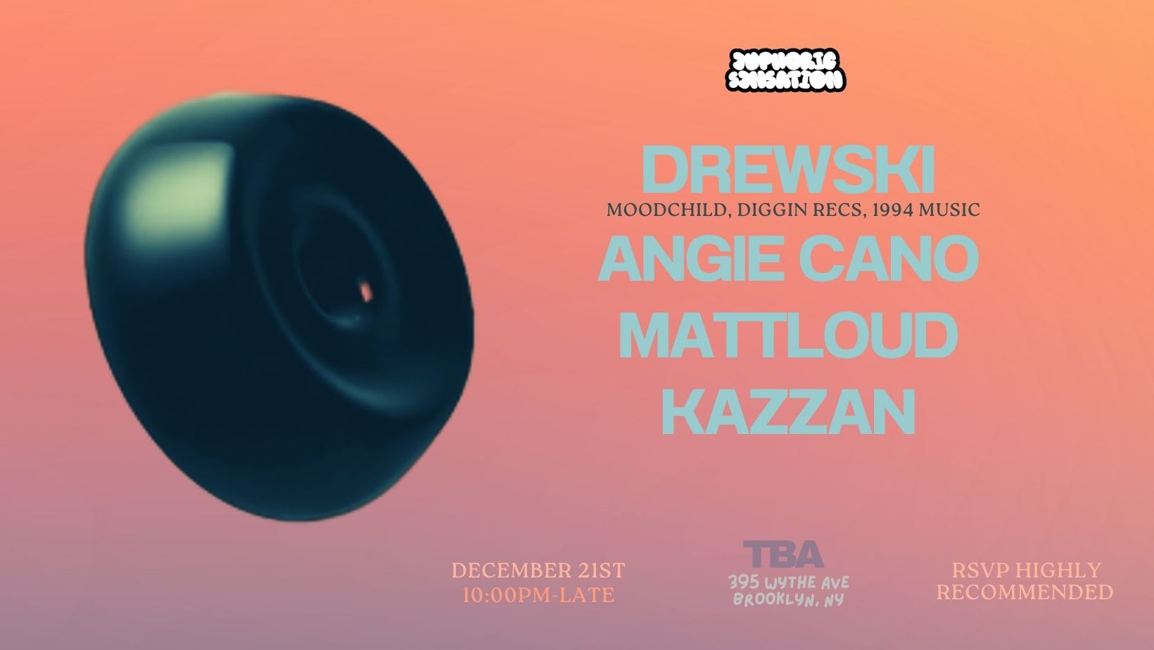 Euphoric Sensation: Drewski, Angie Cano, Mattlour, Kazzan Cover