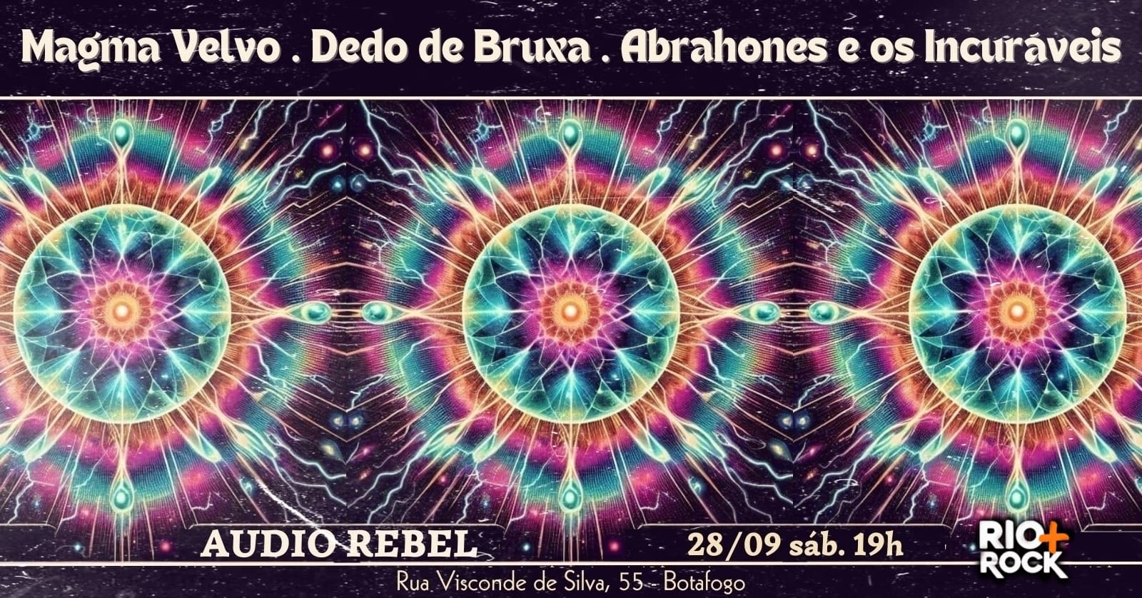 Dedo De Bruxa, Abrahones E Os Incuráveis E Magma Velvo Cover