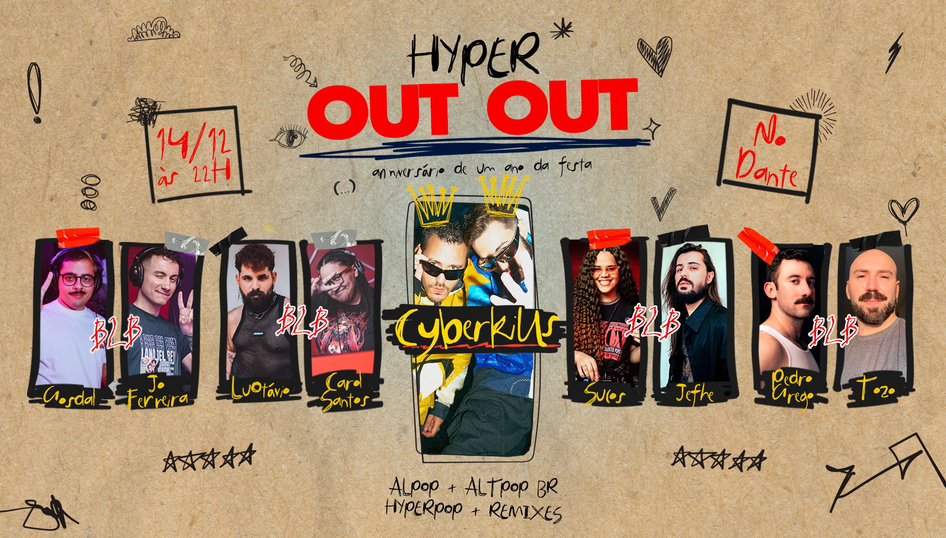 Hyper Out Out Convida Cyberkills Cover