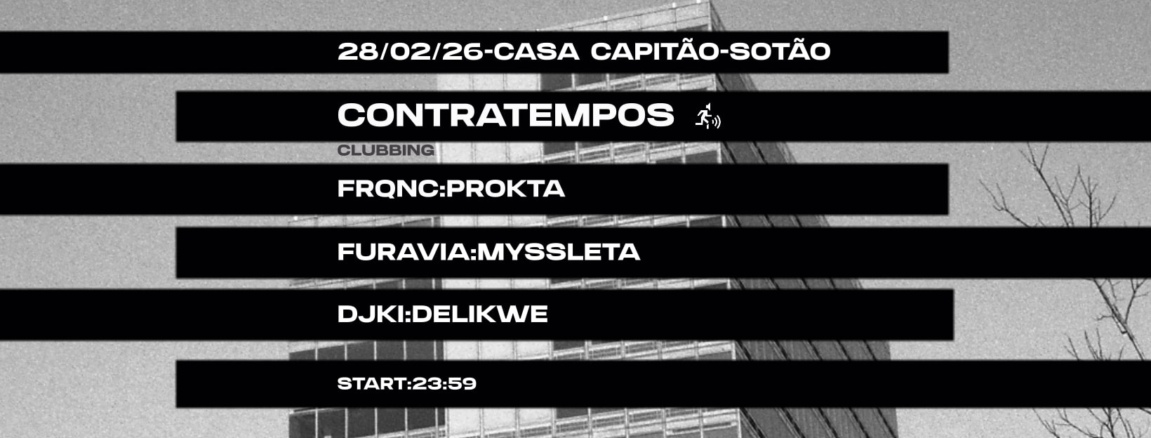 Contratempos Clubbing - Casa Capitão Cover