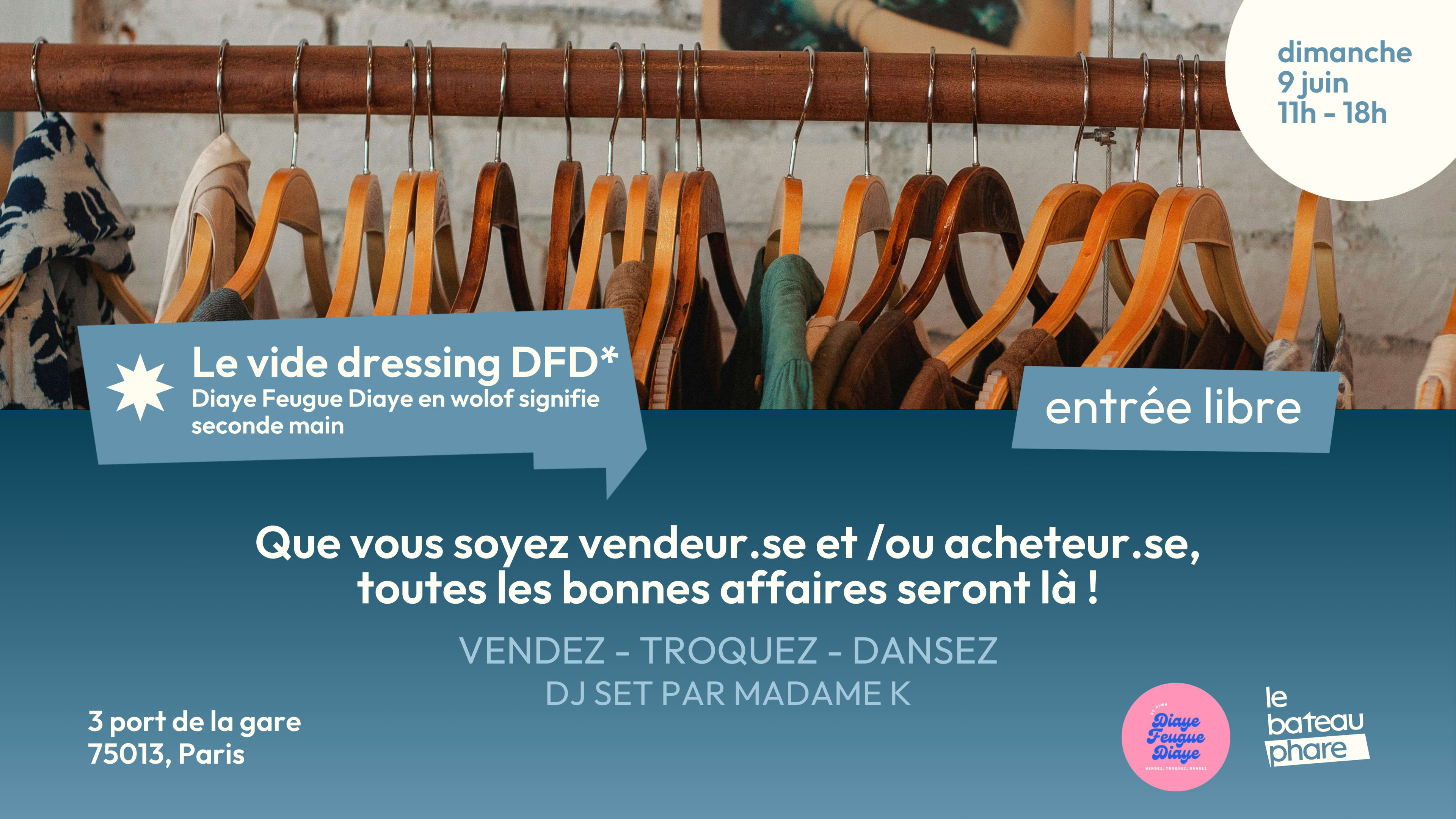 Le Vide-Dressing Diaye Feugue Diaye Cover