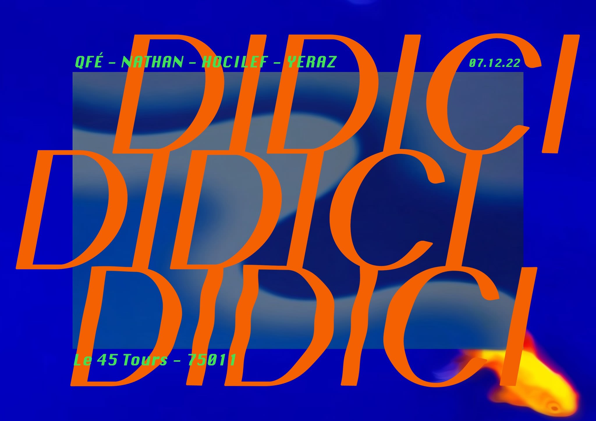 Didici Night W/ Qfé, Nathan, Holicef, Yeraz Cover