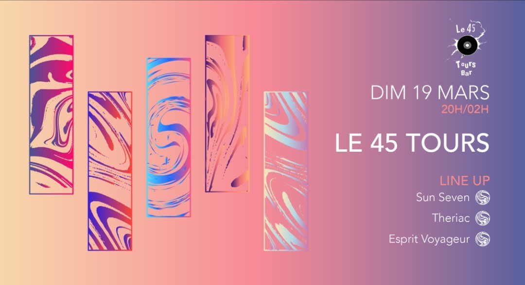 Sunday Night Techno W/ Esprit Voyageur, Sun Seven & Theriac Cover
