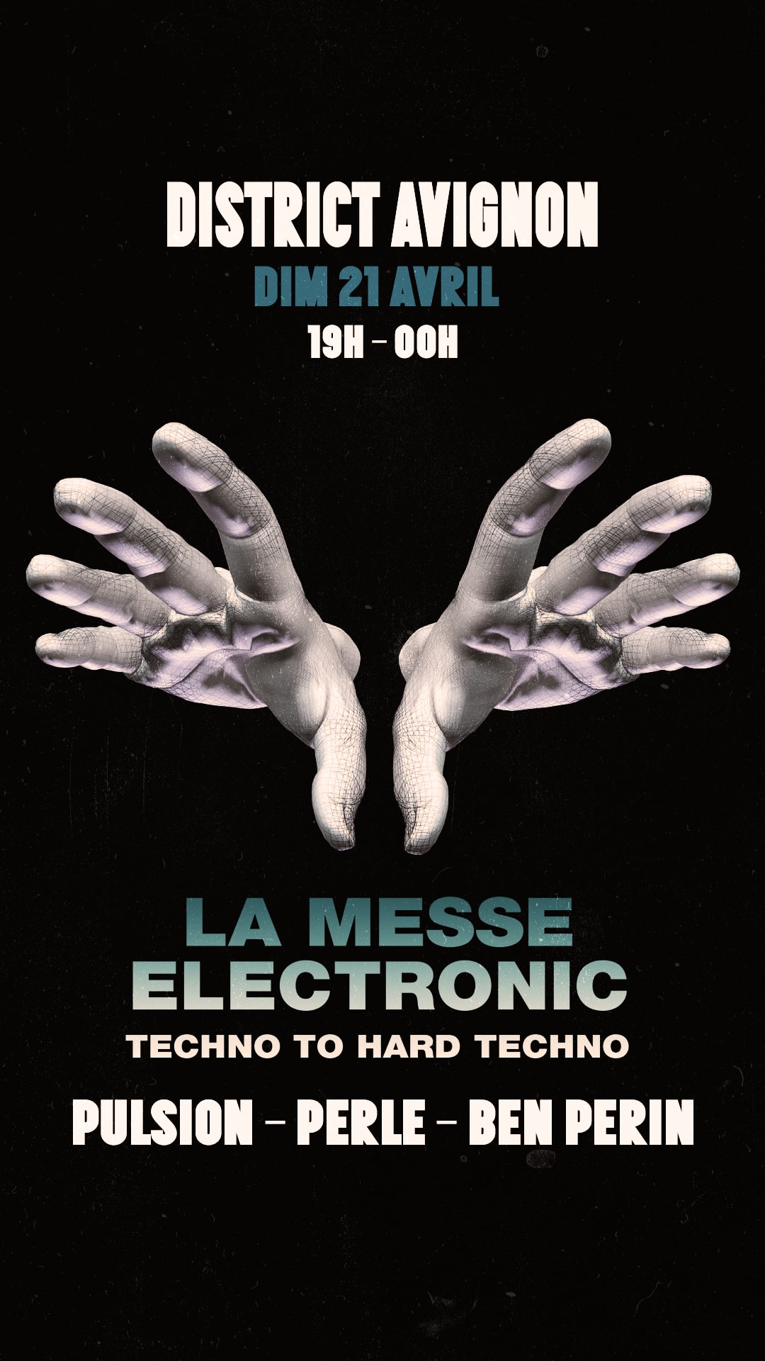 La Messe Electronic : Pulsion-Perle-Ben Perin (Hard Techno) Cover