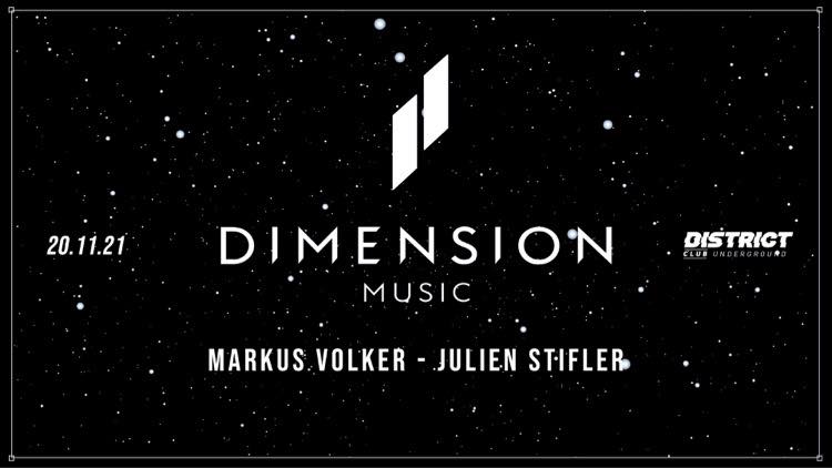 District Club : Dimension Music W/ Markus Volker Cover