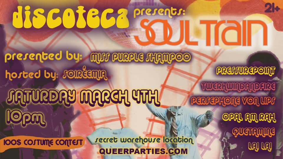 Soul Train Presented By Discoteca Cover