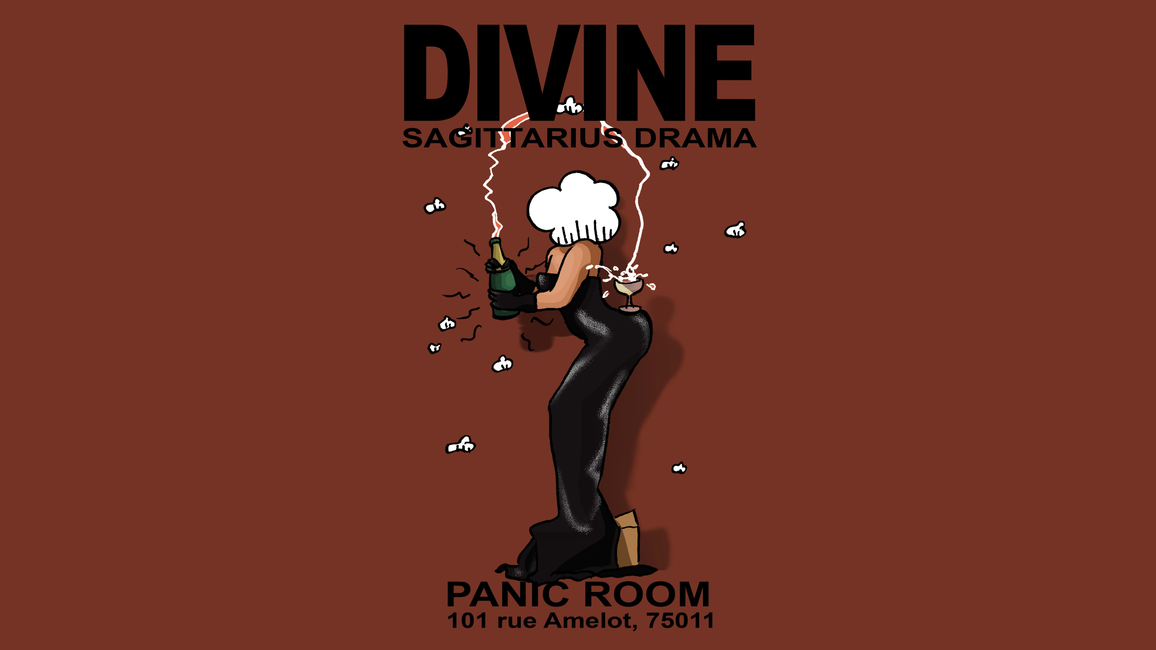 Divine - Sagittarius Drama Cover