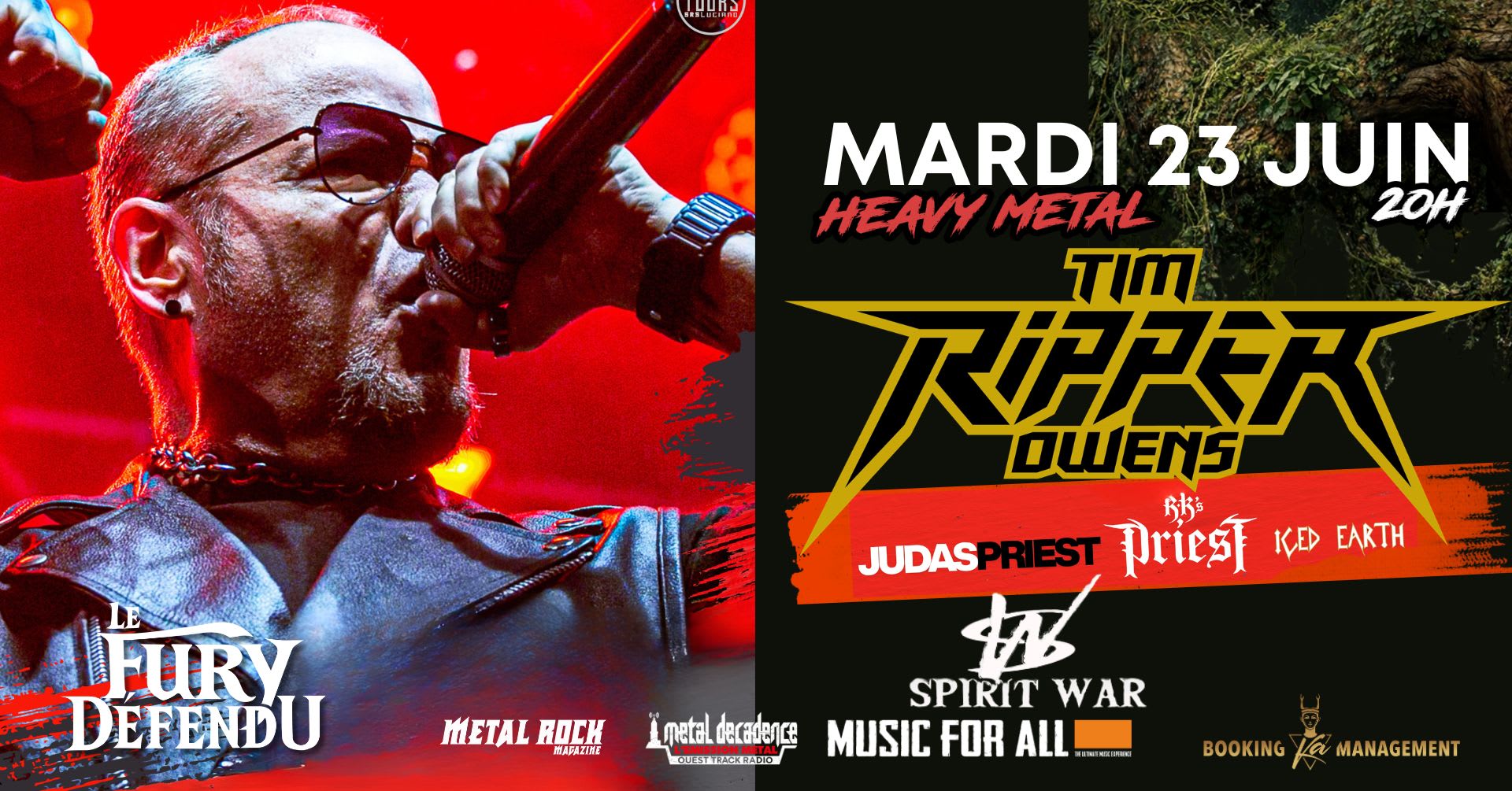 Tim Ripper Owens (Ex- Judas Priest) / Spirit War Cover