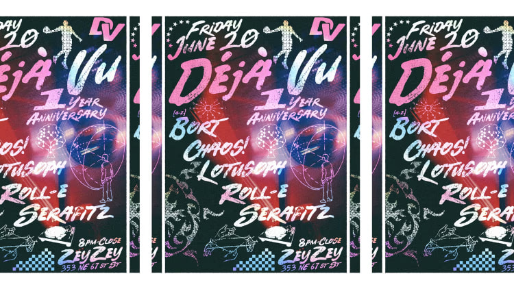 Déjá Vu: 1 Year Anniversary Cover