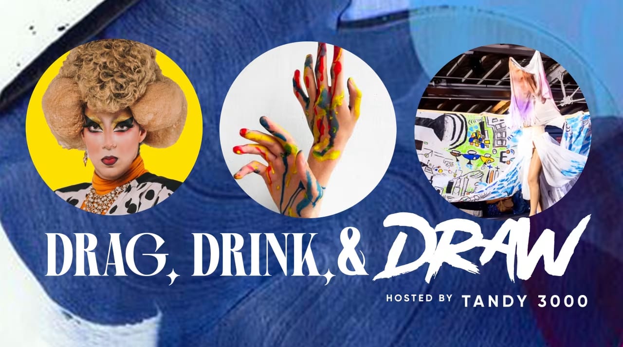 Drag, Drink & Draw - Outdoor Edition - With Tandy 3000 Cover