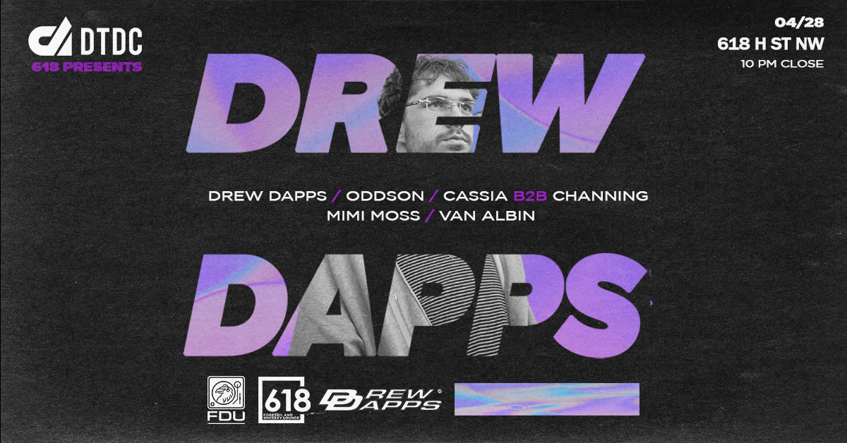 618 Presents: Drew Dapps Cover