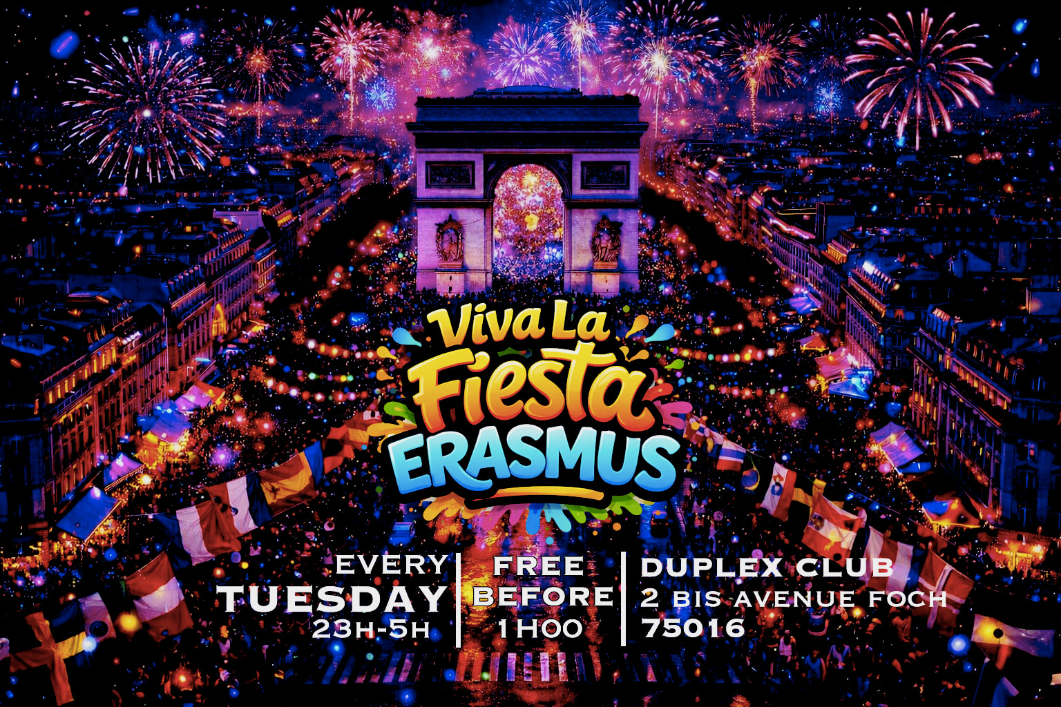 Erasmus Party Duplex Club Cover