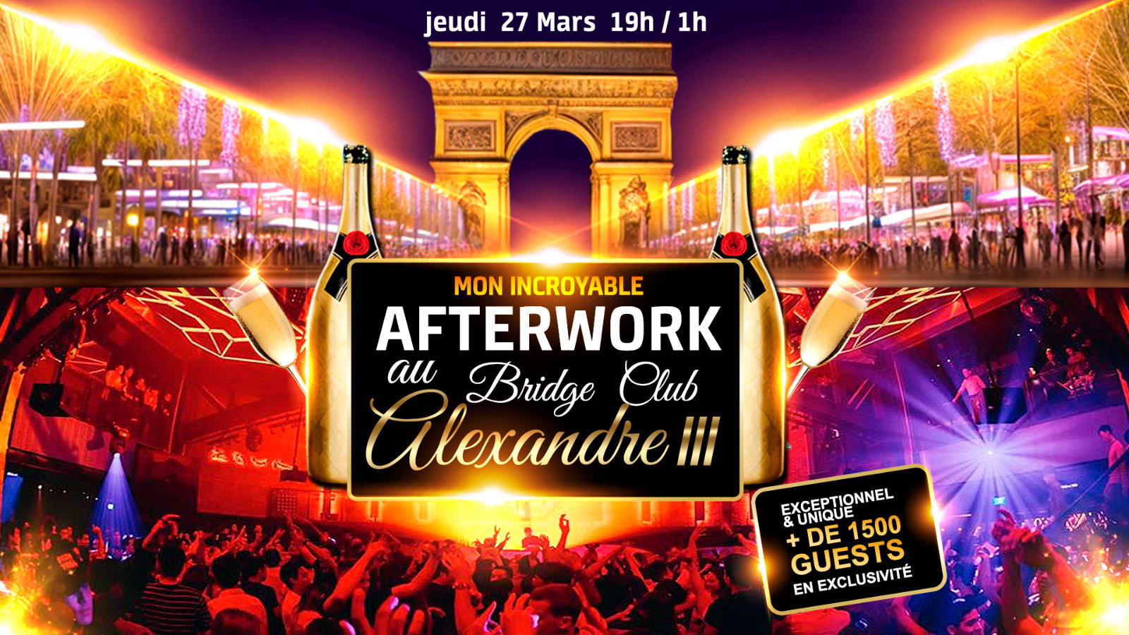 Le + Gros Afterwork De France Au Bridge Club 1300 Personnes Cover