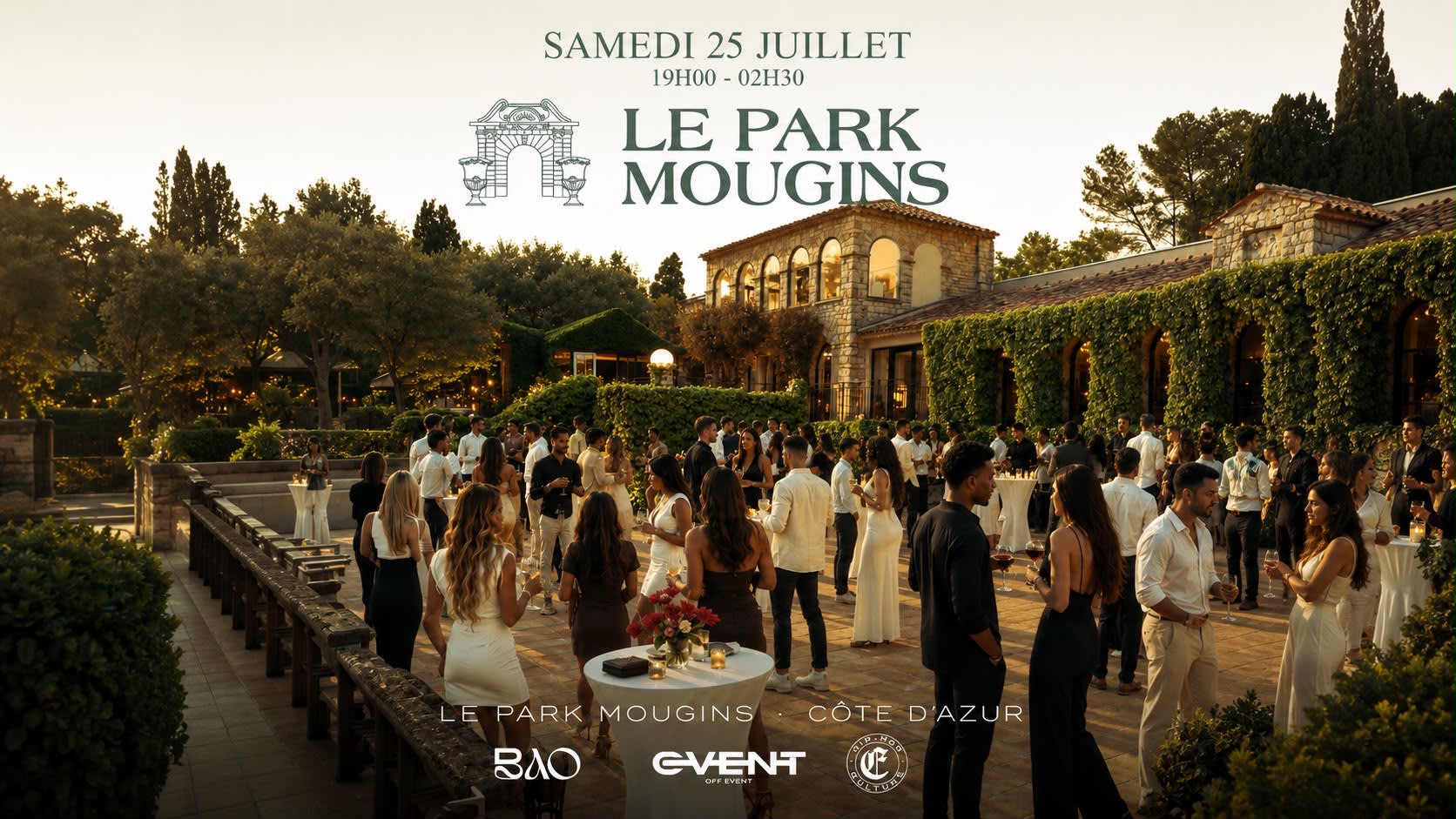 Event Park Mougins - Cannes - Domaine Privé Cover