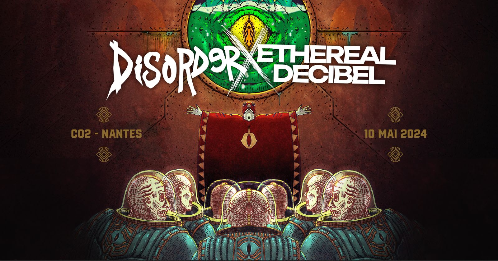 Ethereal Decibel X Disorder - Co2 - Nantes Cover