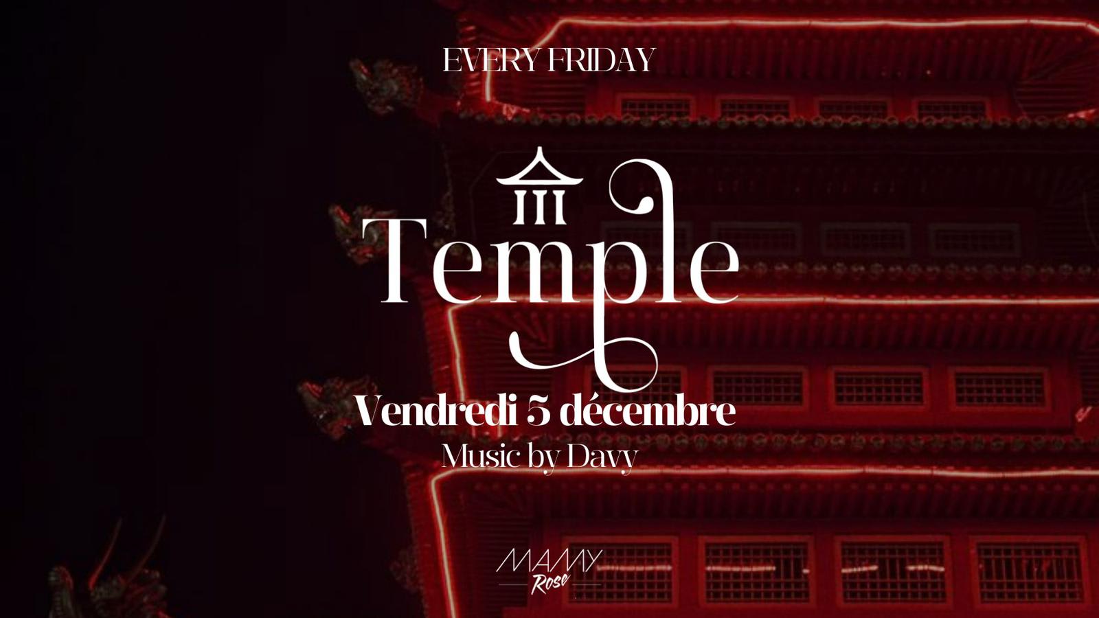 Temple-Vendredi 5 Décembre Cover