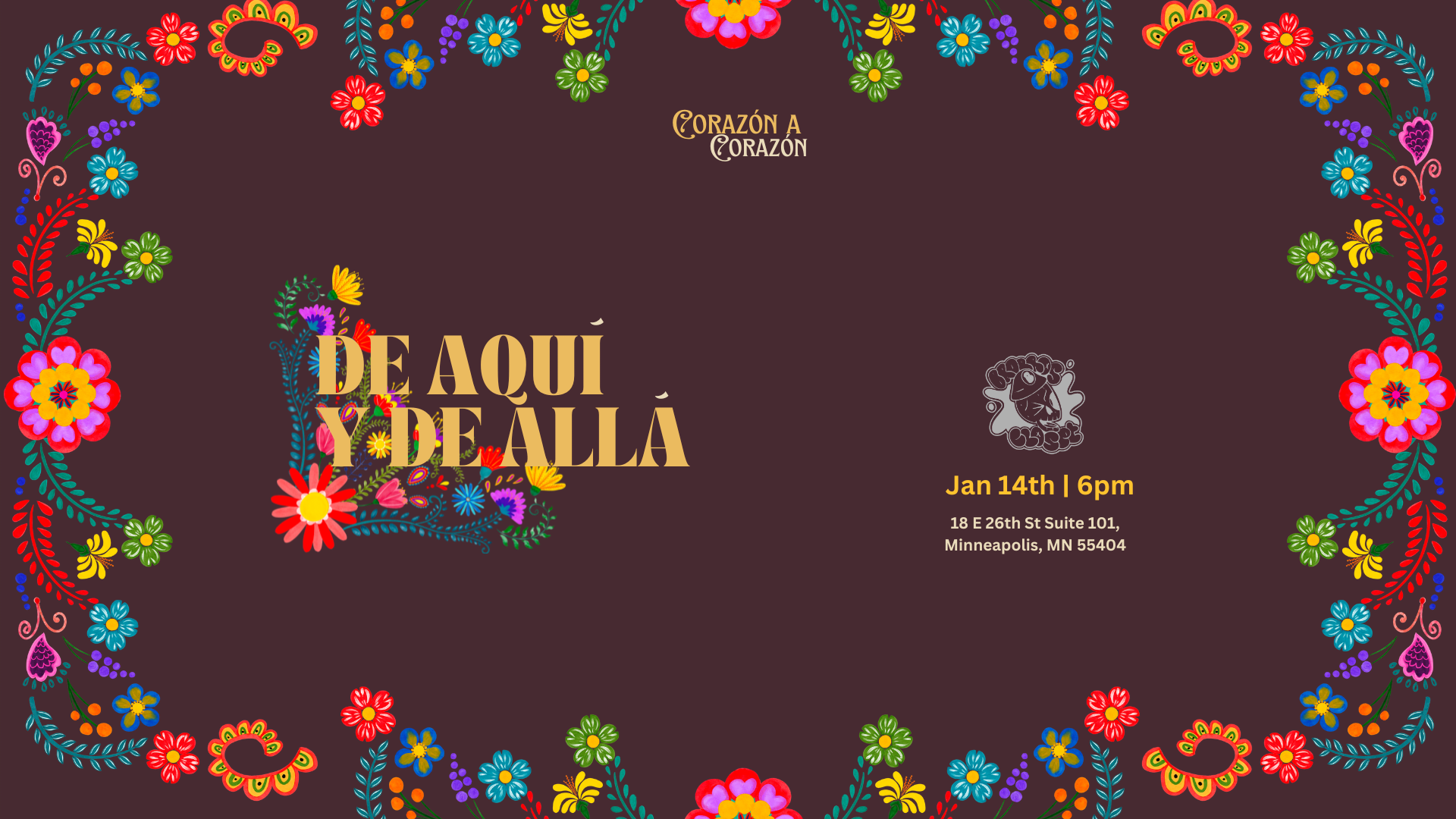 Corazón A Corazón| De Aquí Y De Allá | Minneapolis Cover