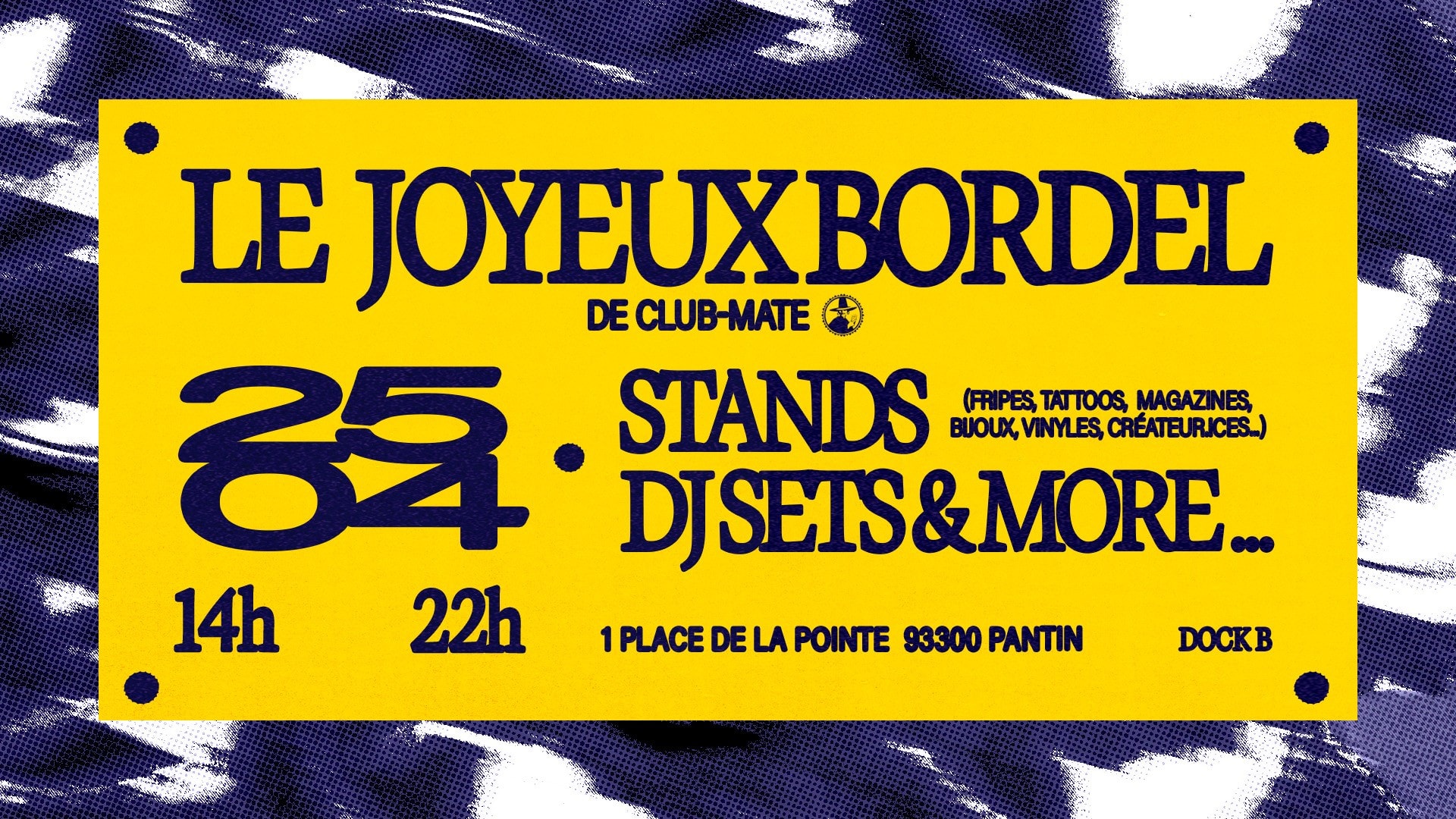 Le Joyeux Bordel De Club - Mate Cover