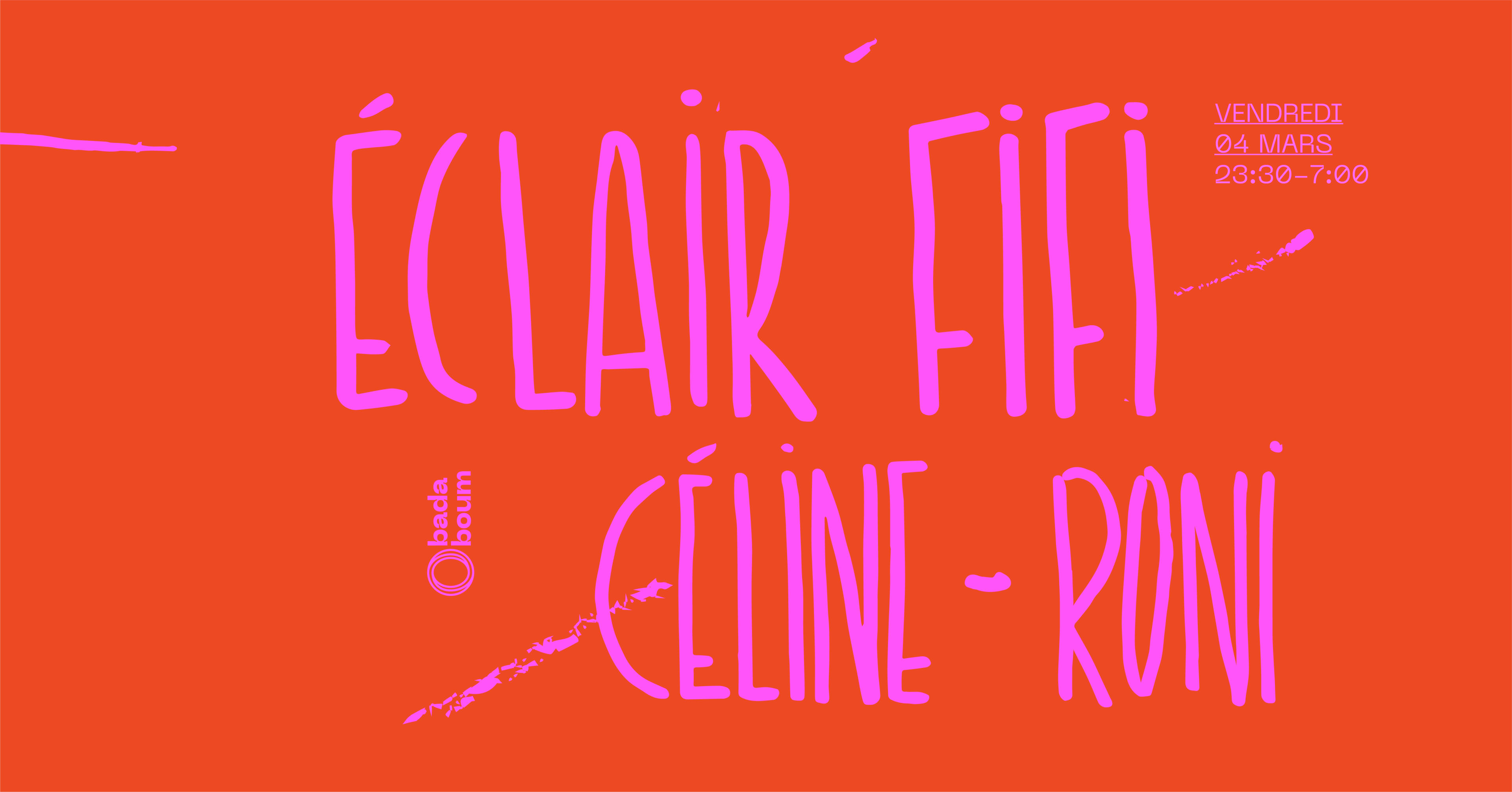 Club — Eclair Fifi (+) Roni (+) Céline Cover