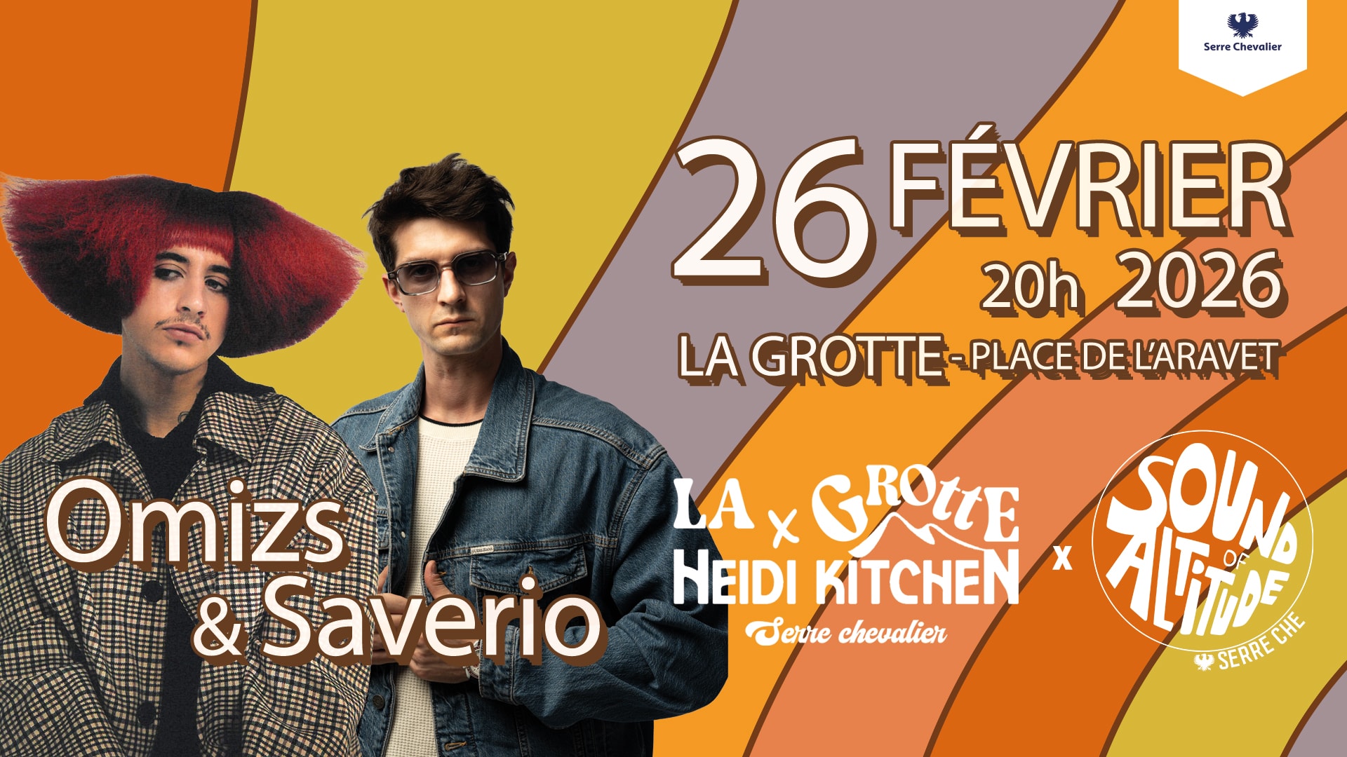 Omizs Vs Saverio - Serre Chevalier - La Grotte Cover