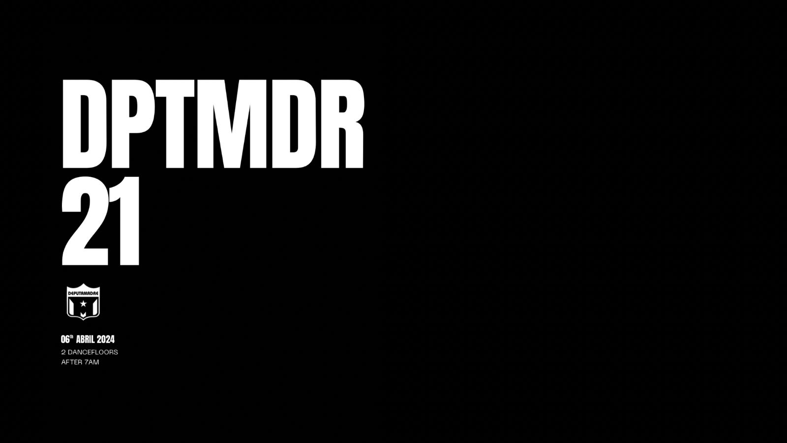 Deputamadre  21 Anos Cover