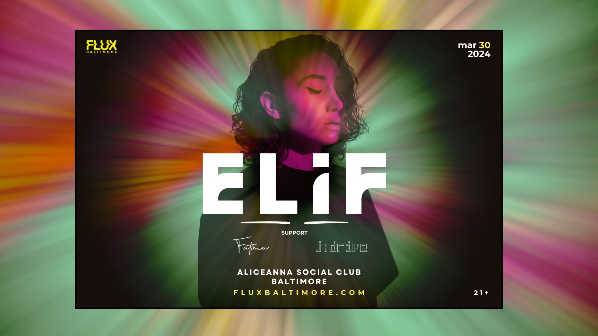 Flux Presents: Elif Cover