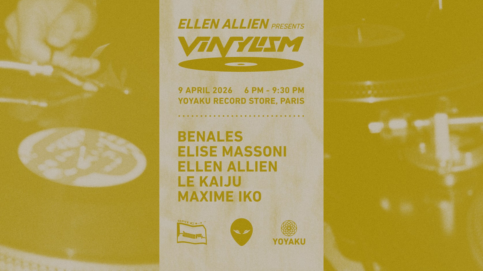 Ellen Allien Presents Vinylism X Yoyaku Cover
