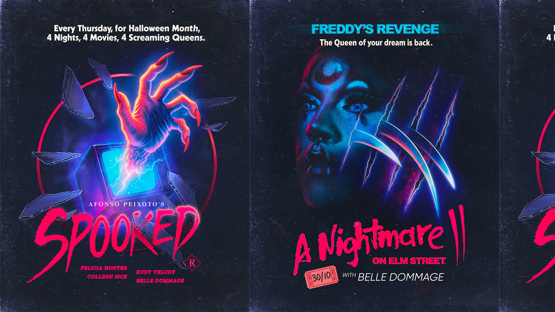 Afonso Peixoto's Spooked #4 - Freddy's Revenge Belle Dommage Cover