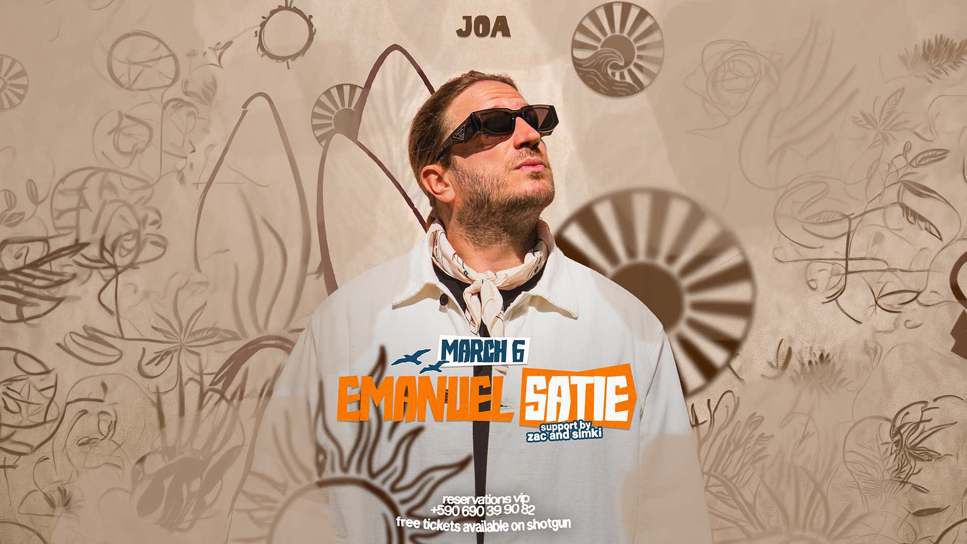 Emanuel Satie At Joa Cover