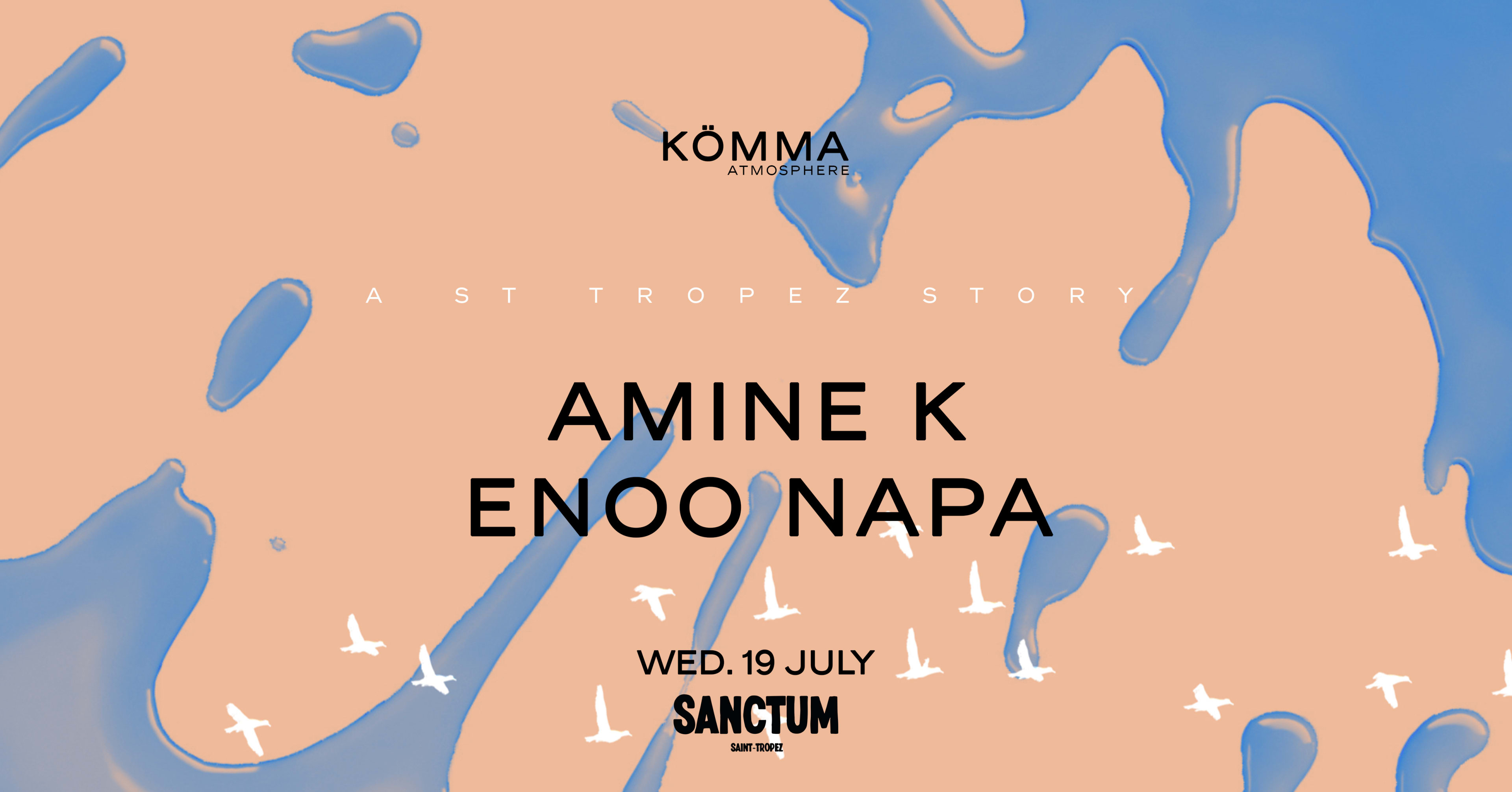 Amine K X Enoo Napa X Kömma Atmosphere X Sanctum (St Tropez) Cover