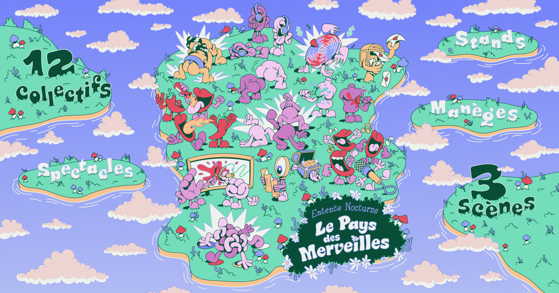 Entente Nocturne Au Pays Des Merveilles // 3 Scènes ! Cover