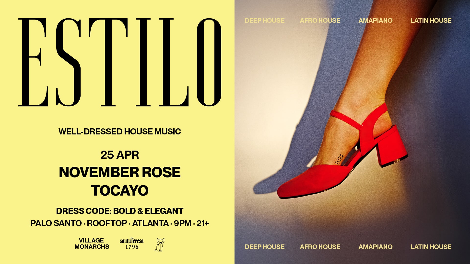 Estilo Social Club: Well-Dressed House Music Cover