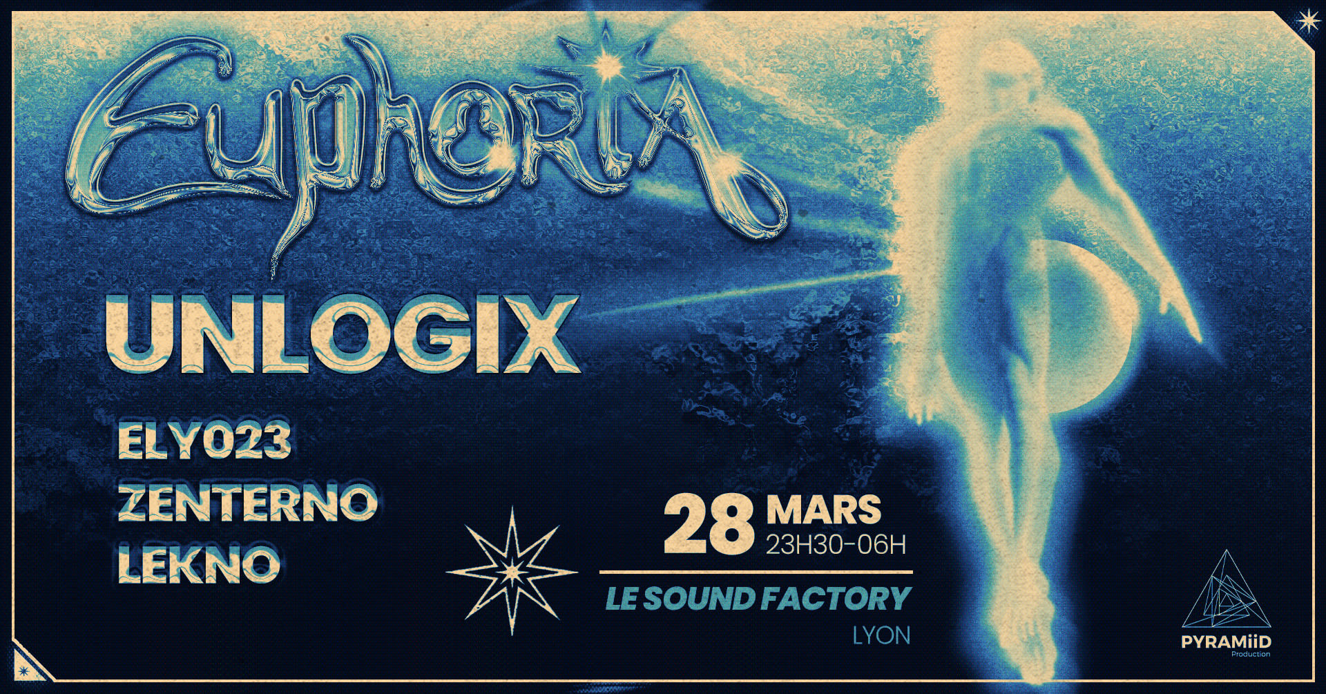 Euphoria (Lyon) : Unlogix - Ely023 - Lekno - Zenterno Cover