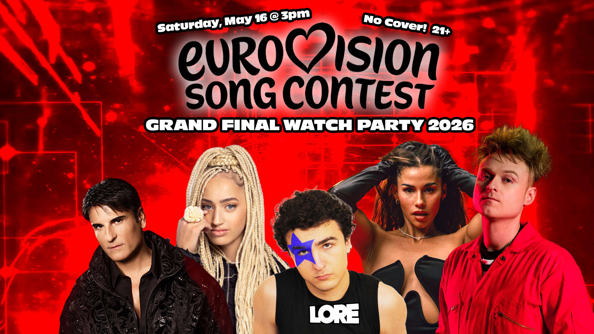 Eurovision 2026 Grand Final Watch Party @ Lore Cover