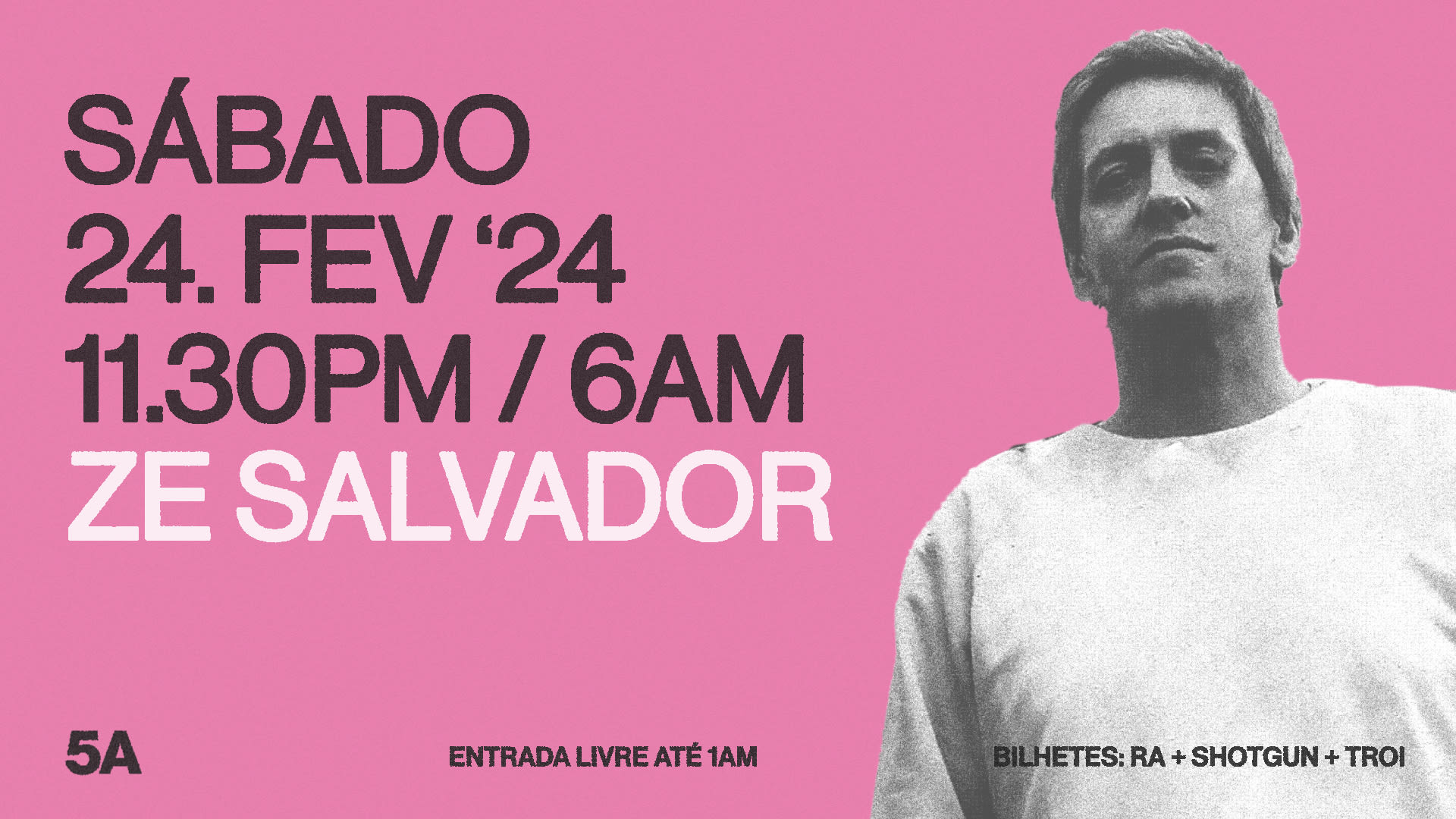 Ze Salvador @ 5a Cover